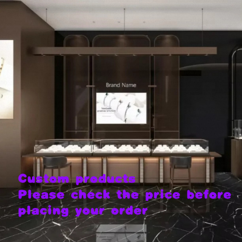 Interior Design Retail - Conception de comptoirs pour bijouteries, aménagement