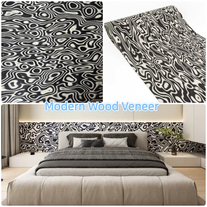 Interior Design Graphic Design - Feuille de placage de bois graphique