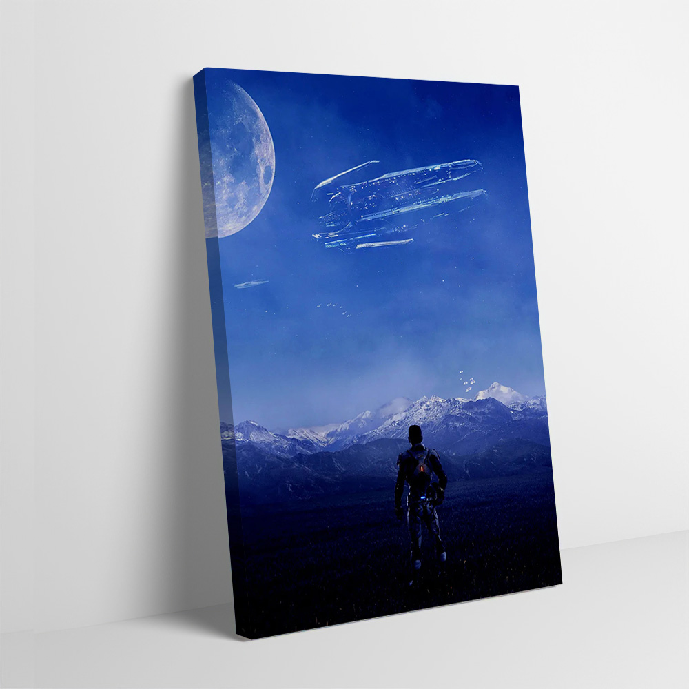 Interior Design Modern - Affiche Andromeda Mass Effect, toile imprimée