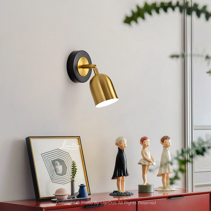 Interior Design Years Of Study - Lampe murale LED rotative moderne avec