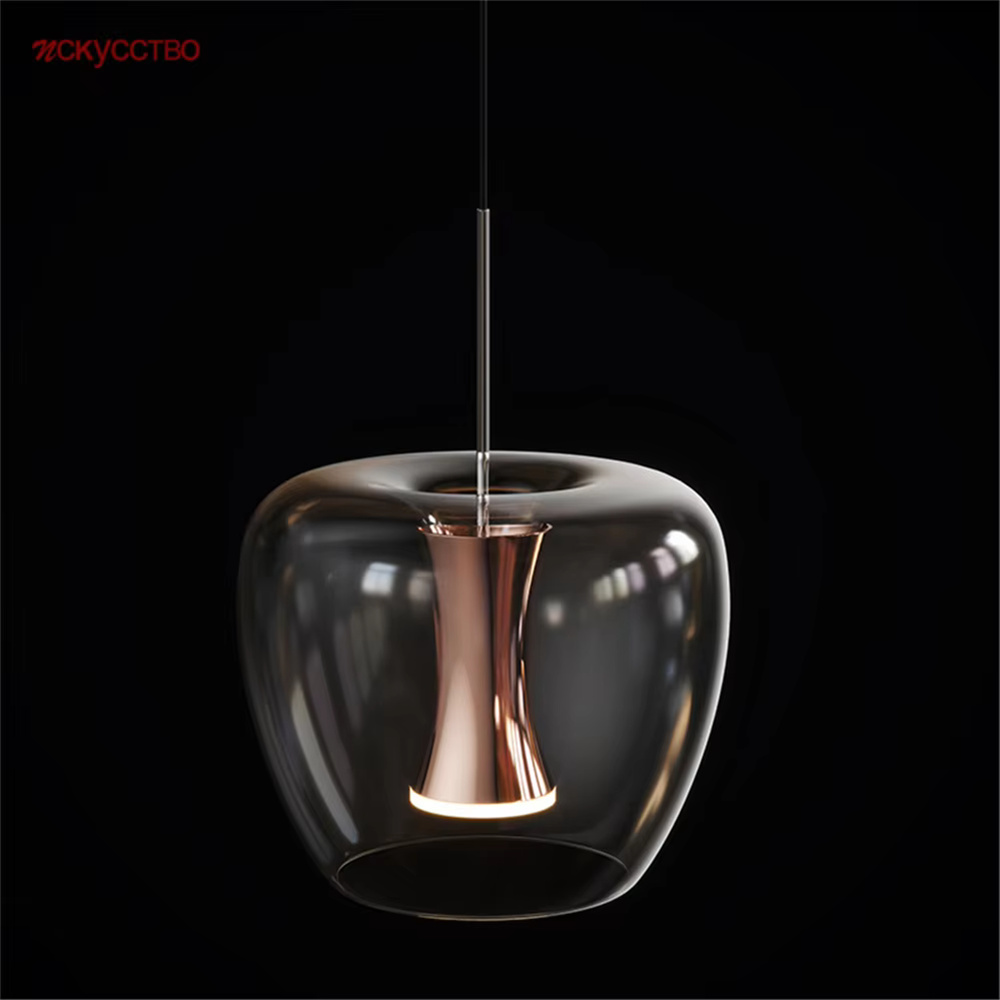 Lampe LED Suspendue en Verre T - Interior Design Years Of Study avis et prix