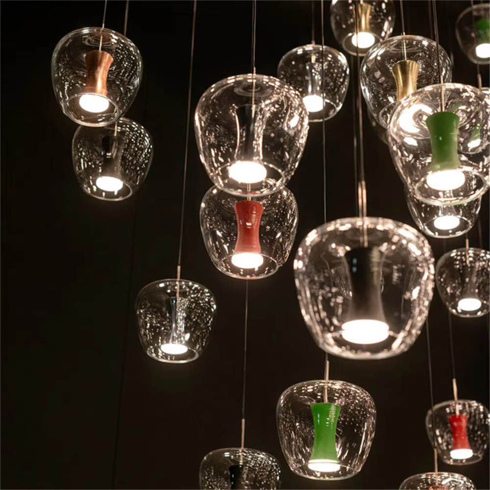 Lampe LED Suspendue en Verre T - Interior Design Years Of Study avis et prix