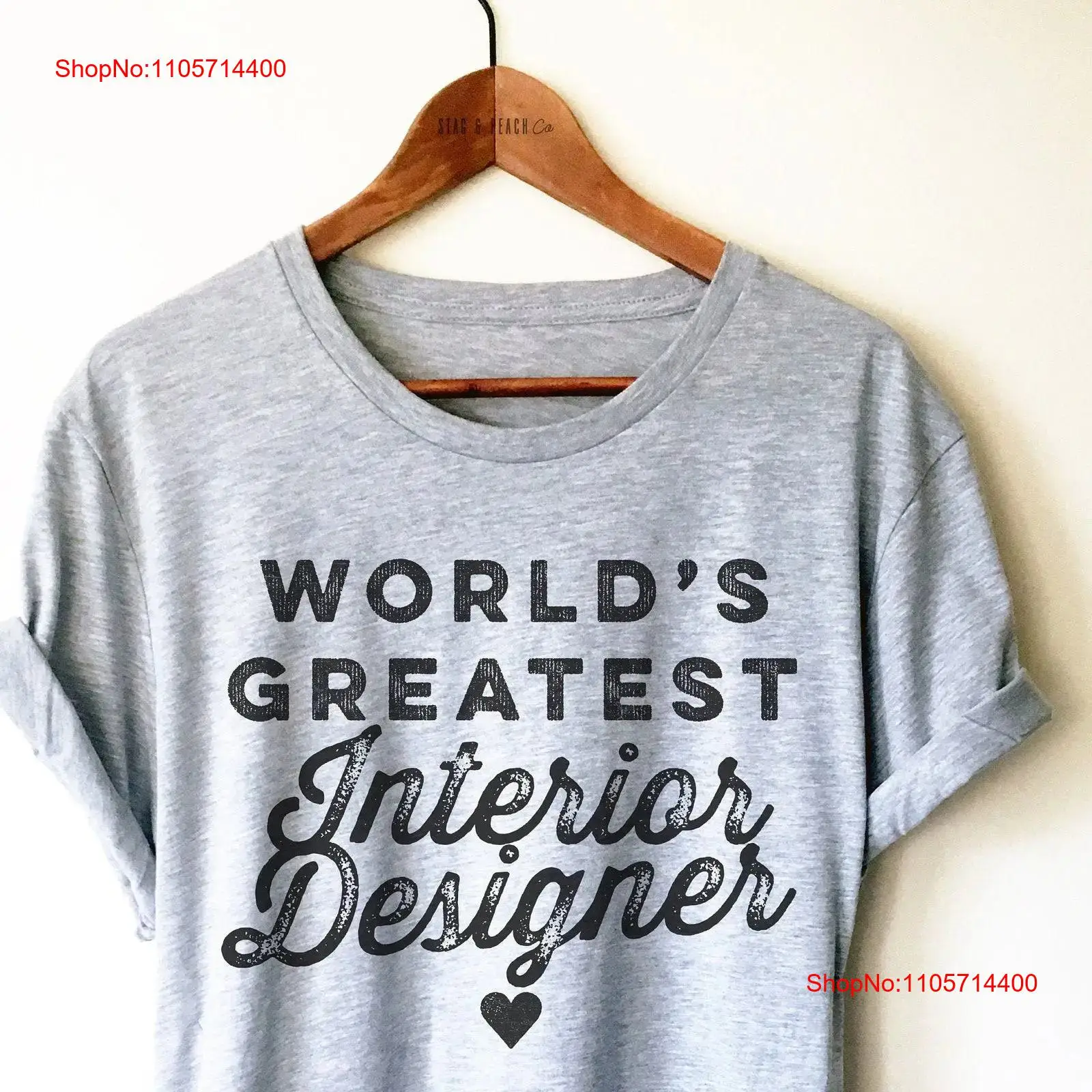 T-shirt de créateur d'intérieu - Interior Design Graphic Design avis et prix