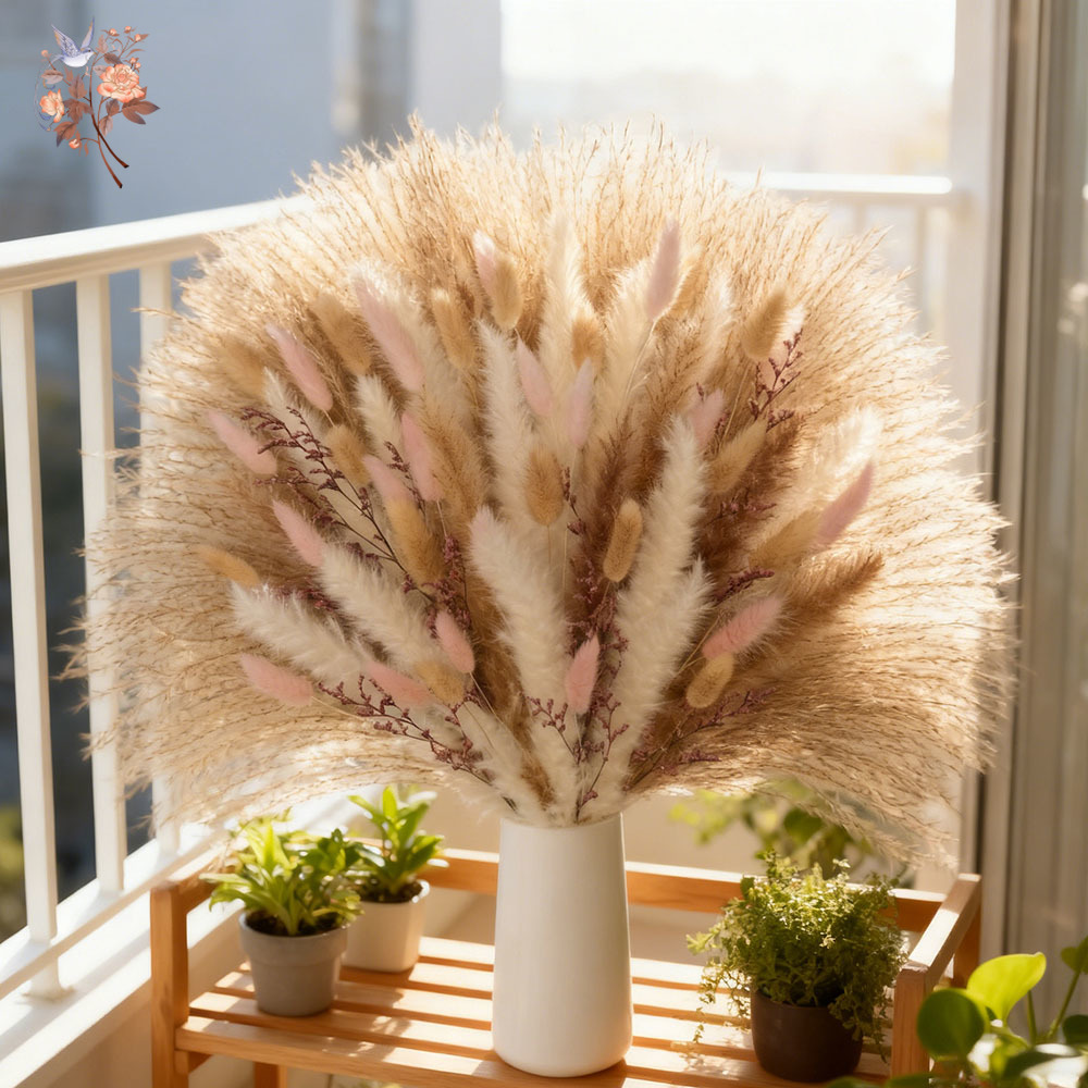 Queues de lapin Pampas moelleu - Dried Pampas Bundle avis et prix