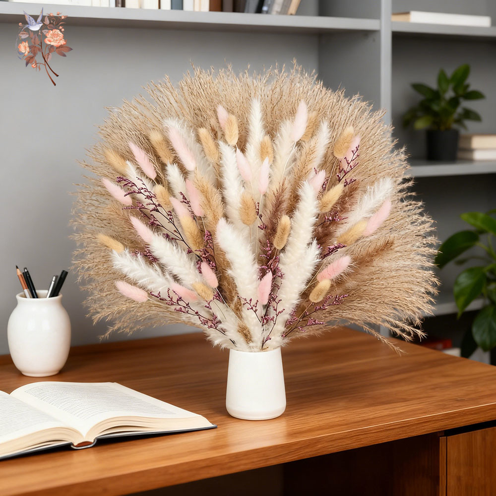 Queues de lapin Pampas moelleu - Dried Pampas Bundle avis et prix