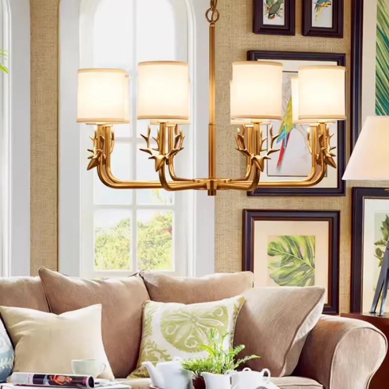 Lustre en cuivre pour salon, c - Interior Design Years Of Study avis et prix