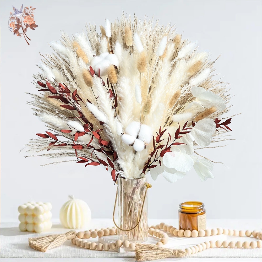 Bouquet de fleurs de Pampa séc - Dried Pampas Bundle avis et prix