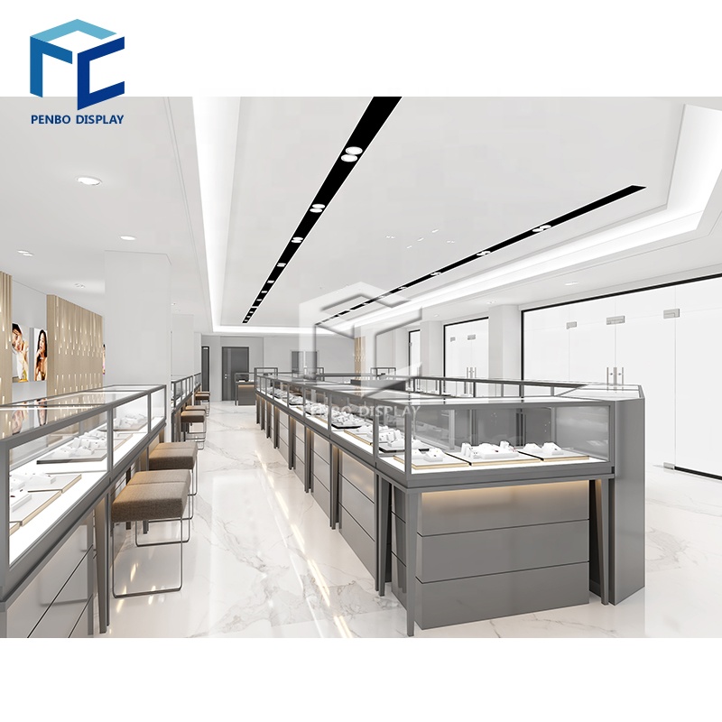 Vitrine de bijoux personnalisé - Interior Design Retail avis et prix