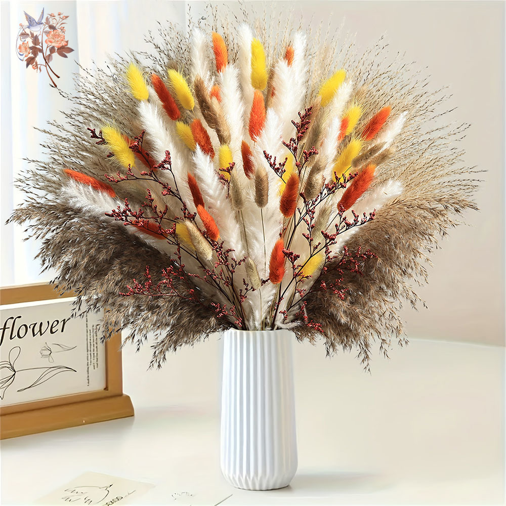Ensemble d'herbe de Pampa d'au - Dried Pampas Bundle avis et prix