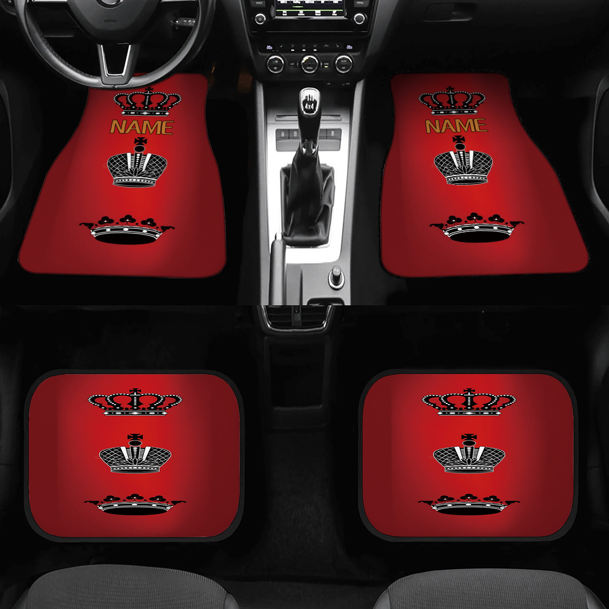 4 tapis de sol de voiture pers - Interior Design Name avis et prix