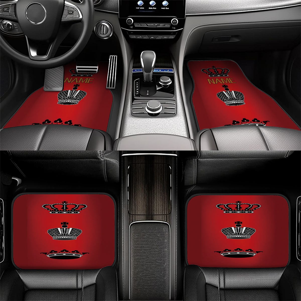 4 tapis de sol de voiture pers - Interior Design Name avis et prix