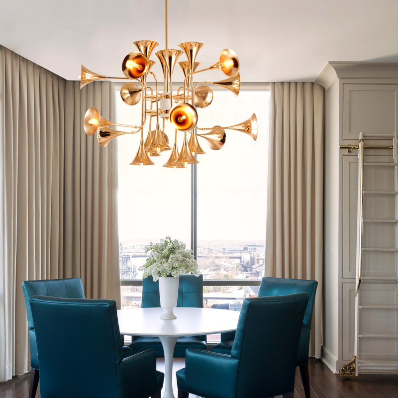 Lampe à suspension trompette n - Interior Design Years Of Study avis et prix