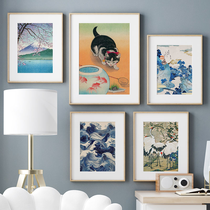 Peinture sur toile japonaise K - Interior Design Modern avis et prix