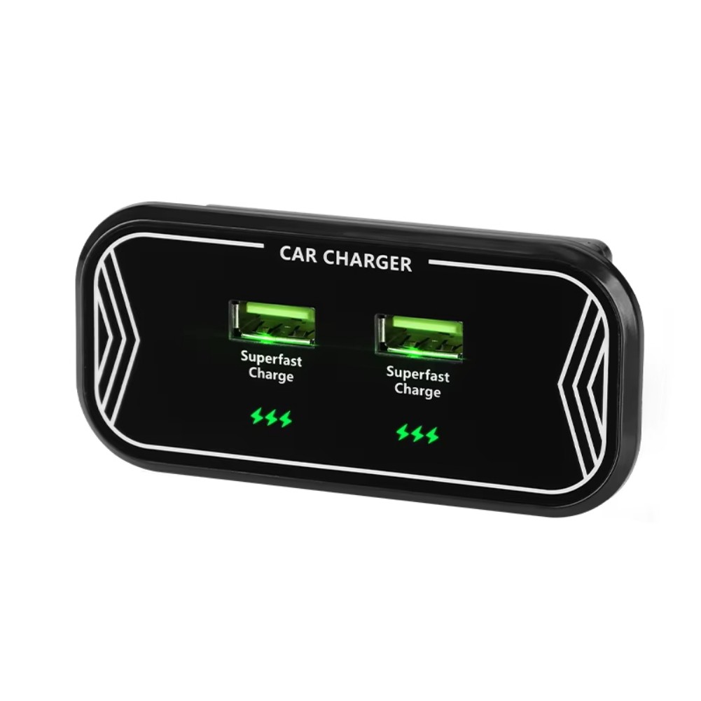 Chargeur de voiture noir 45W p - Interior Design Output avis et prix