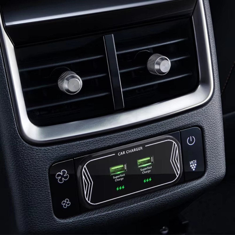 Chargeur de voiture noir 45W p - Interior Design Output avis et prix