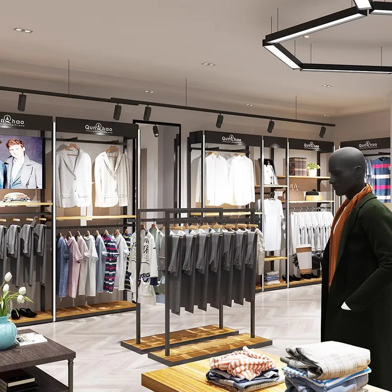 Présentoirs à vêtements en boi - Interior Design Retail avis et prix