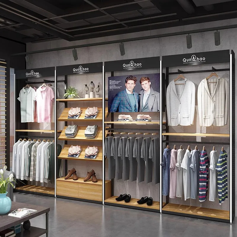 Présentoirs à vêtements en boi - Interior Design Retail avis et prix