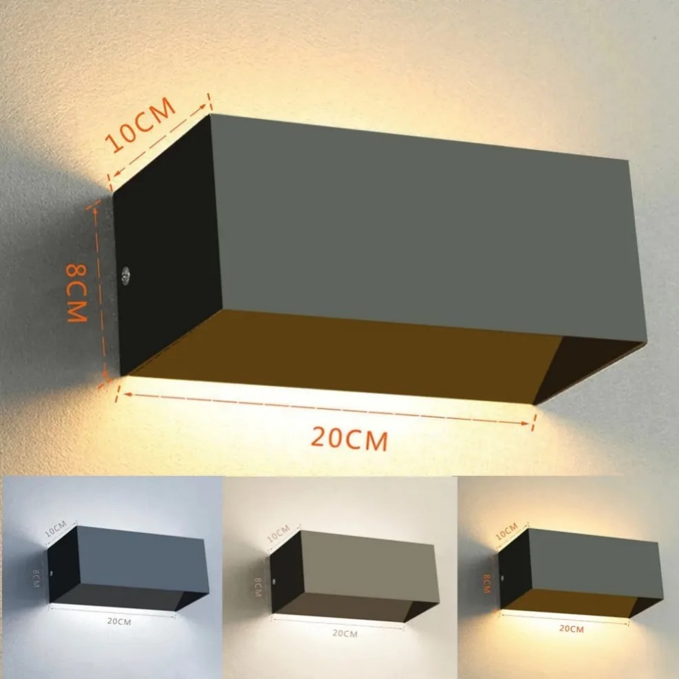 Mur LED lampe en aluminium int - Interior Design Years Of Study avis et prix